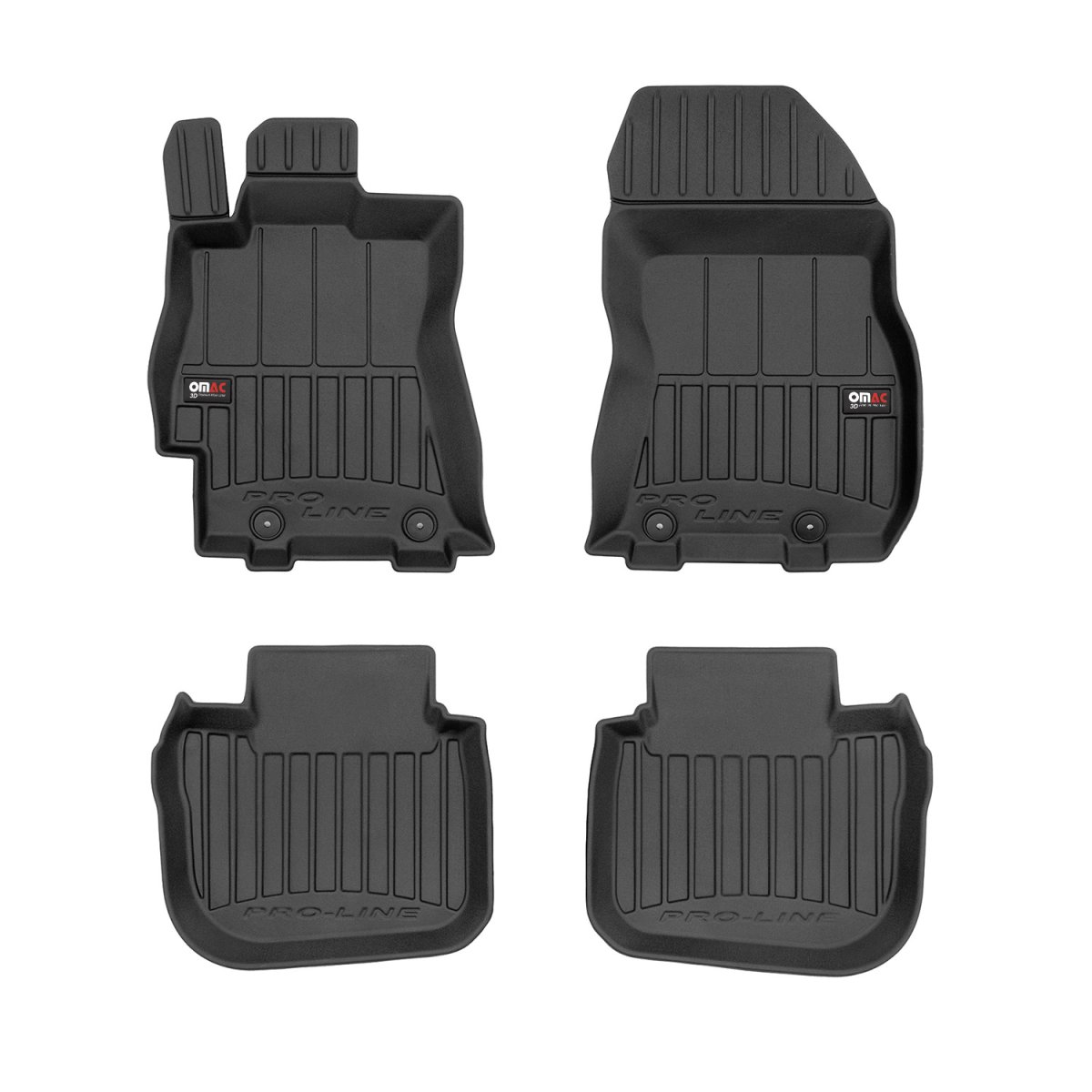 Subaru Outback Floor Mat - Omac - Proline Premium TPE - Black - '10-'14 Subaru Outback Floor Mat - Omac - Proline Premium TPE - Black - '10-'14